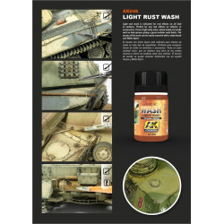 Wash Rouille claire  / Light Rust Wash 35ml