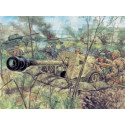 PAK 40 AT Gun & Crew, WWII 1/72