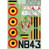 Decals Nieuport 29 Belgium 1/72