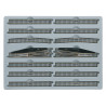 Coffret d'extension E avec aiguillages à commande manuelle / E Extension Set with Manual Turnouts, Z