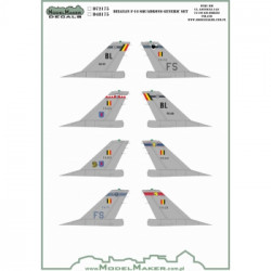 Belgian F-16 Squadrons Generic set 1/48