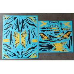 Décal Belgian F-16 The X Tiger