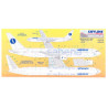 Decals Boeing 767-300 1/144