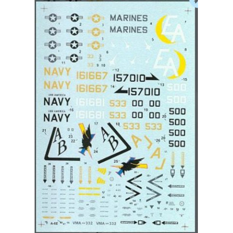 A-6E Intruder 2 versions 1/72