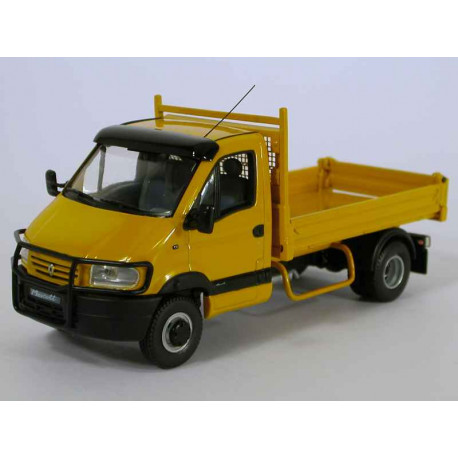 Renault benne BTP, Jaune / Yellow, 1/43