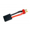 Adaptor cable Traxxas vers Dean / TRX-Socket to Deans plug