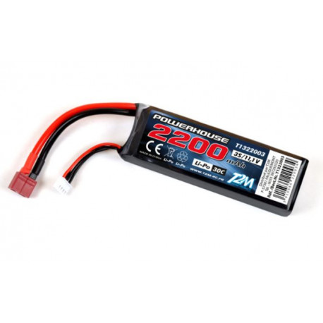 Accu LiPo Avion Skytrainer 11.1V 3s 2200mAh 30C