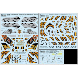 Décal F-16AM Falcon FA-87 "Tigermeet 2011/2012 31 sqn Belgian AF 1/48