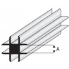 Profil de Connexion en Croix /  Cross Connector 1000 x 1mm