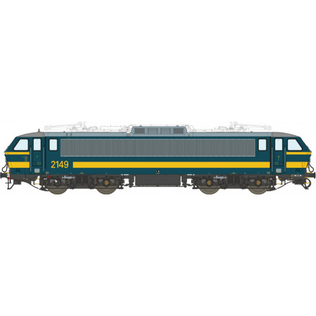 Locomotive Electrique HLE 2149, logo Magelan, SNCB DC SON H0