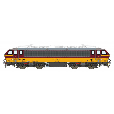 Locomotive Electrique HLE 1182, logo Magelan, SNCB DC H0