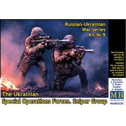 Ukrainian Special Operations Forces. Sniper Group. Kit 9. 1-35