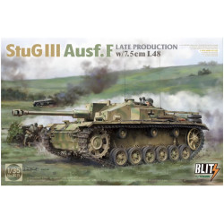 Stug III AUSF. F Late Production With 7.5CM L/48 1-35