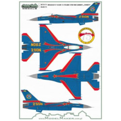 Belgian F-16 25 Years 2nd Squadron "Comet" 1/72
