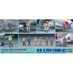 Pilot Figure Set, WWII 1/48