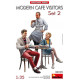 Modern Cafe Visitors Set 2 1/35