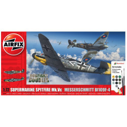 Supermarine Spitfire Mk.Vc vs Bf109F-4 Dogfight Double 1/72