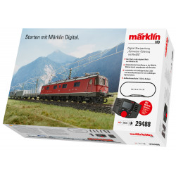 Coffret de départ Locomotive Re 620 + Wagons marchandises Suisse