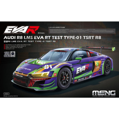 Audi R8 LMS EVA RT Test Type-01 TSRT R8 1/24