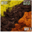 Mousse d'Islande Mélange Jaune Brun Orange / Islandmoss Yellow Brown and Orange Mix