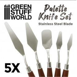 Set de 5 Spatules / Palette Knife Set