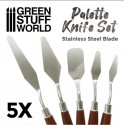 Set de 5 Spatules / Palette Knife Set