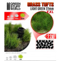 Touffes d'herbe vert clair / Grass Tufts Light Green XXL - 22mm