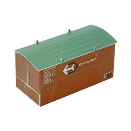 Bauxite Container OO Gauge Card Kit