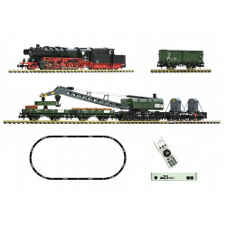 Coffret numérique z21 start Locomotive à vapeur série 051 avec train-grue, DB N