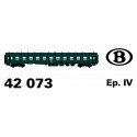 Voiture I5 Bc Y25, Vert, Numéro UIC SNCB HO