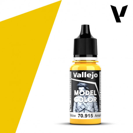 Model Color Jaune Foncé / Deep Yellow Mat, 17 ml