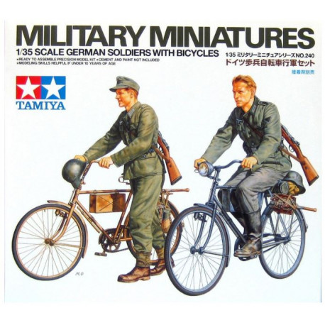 Soldats allemands avec vélos / German Soldiers with bicycles 1/35