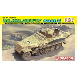 Sd.Kfz. 251/17 Ausf.C (2 in 1) WWII 1/35