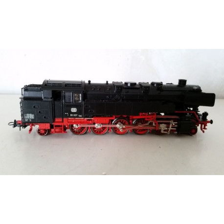 Locomotive à vapeur BR85, 2 Rails avec Telex, DB H0