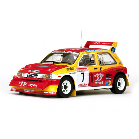 MG METRO 6R4 n°7 D.Auriol/B.Occelli Champion de France 1986 1/18