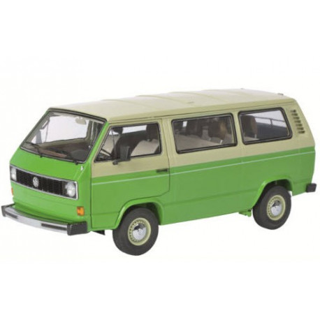 Volkswagen VW Bus T3, 1979-1990, vert et beige