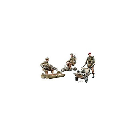 British Paratroops in Action set B WWII, 1/35