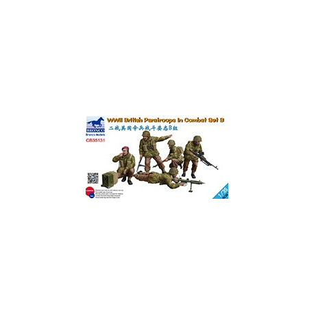 British Paratroops in combat set B WWII, 1/35