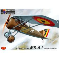 Morane Saulnier MS.A.I "Other services", Décals Belges 1/72