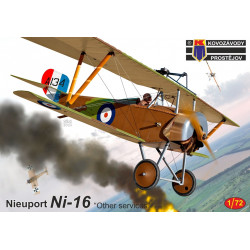 Nieuport Ni-16 “Other services”, avec décals Belges 1/72