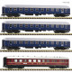 Set 4 voitures : F-train "Hans Sachs", DB N