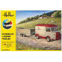 Citroën HY + Goods Trailer 1/24