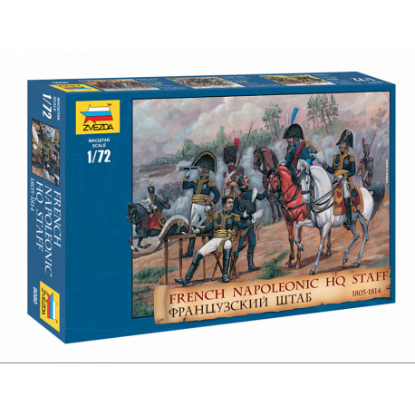 Etat Major Français / French Napoleonic HQ Staff 1/72