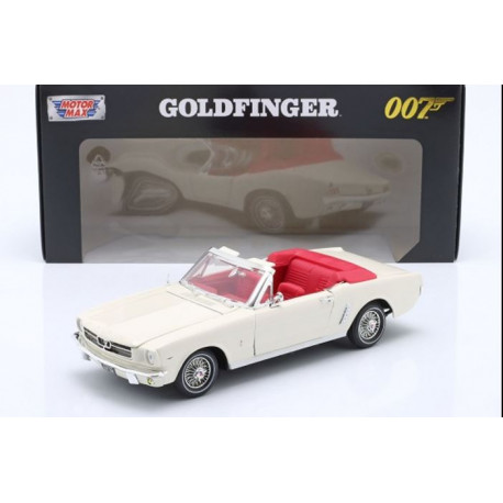 FORD Mustang Convertible 1964 "James Bond GOLDFINGER (1964)" 1/18