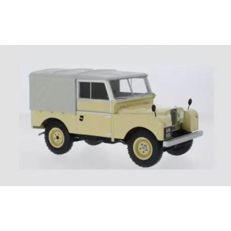 Land Rover Série 1 1957 Beige avec bache 1/18