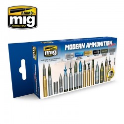 Set Acrylique Munitions Modernes / Modern Amunition set