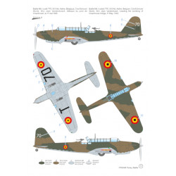 Fairey Battle Mk.I avec Décals belges 1/72
