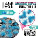 Touffes d'herbe martienne Neon-Stitch Blue Martian Tufts