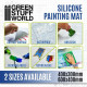 Tapis de peinture en silicone / Silicone Painting Mat 600x400mm