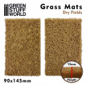 Découpe de Tapis d'Herbe Champs Secs / Grass Mat Cut Outs Dry Fields